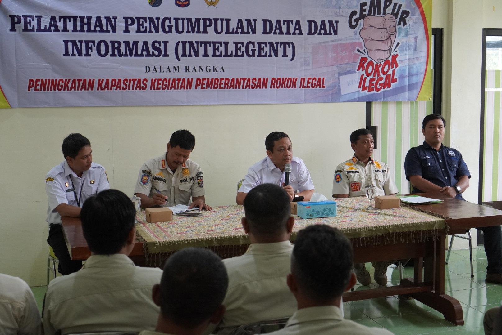 Pelatihan Intelijen, Satpol P3KP Perkuat Pengawasan Rokok Ilegal