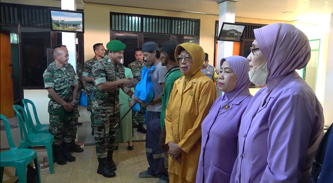 HUT Ke - 79 TNI, Kodim Pekalongan Gelar Bakti Sosial, Bakti Kesehatan Dan Karya Bakti