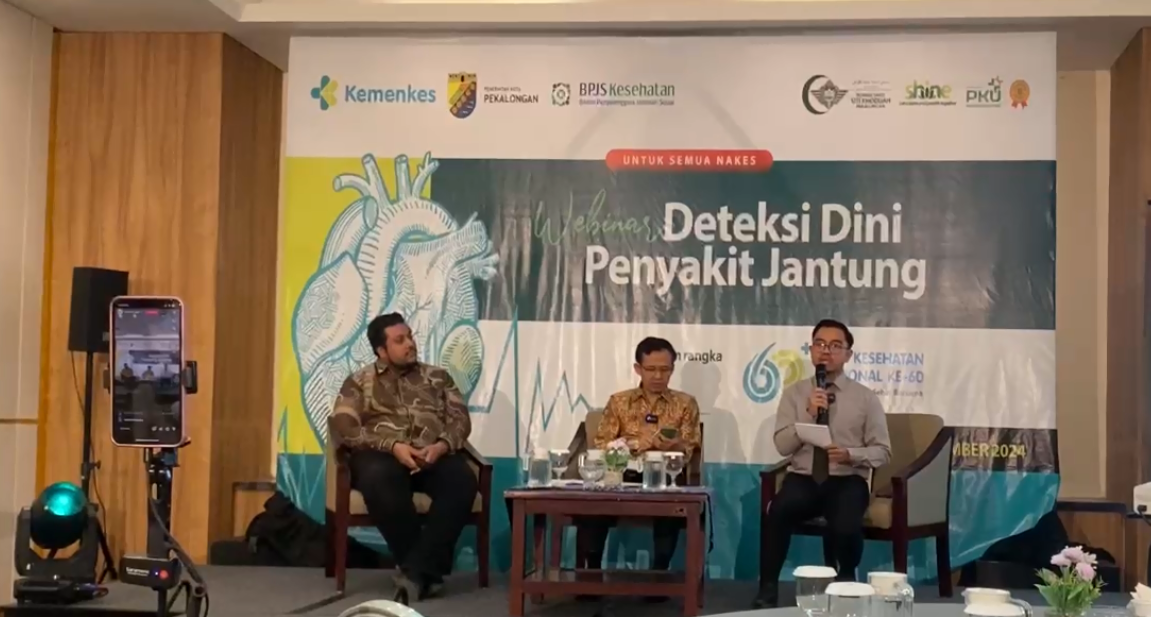 Webinar Deteksi Dini Penyakit Jantung Isi Momen HKN Ke 60 Di Kota Pekalongan 