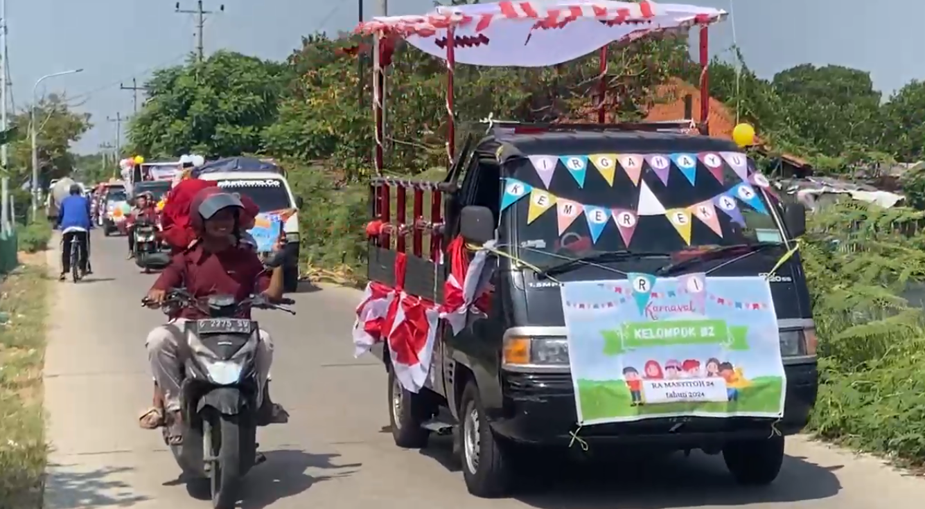 Pawai Anak RA Kecamatan Pekalongan Utara, Usung Semangat Kemerdekaan 