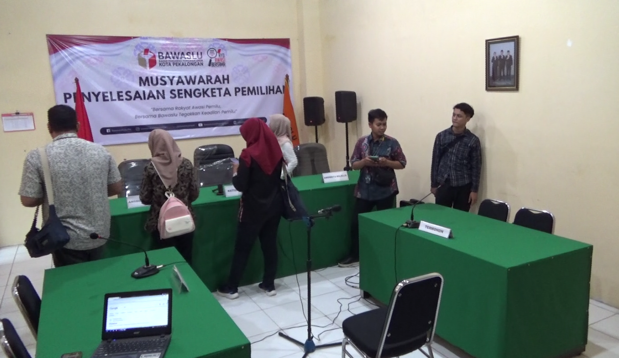 Bawaslu Kota Pekalongan Miliki Ruang Sidang untuk Selesaikan Sengketa Pemilu