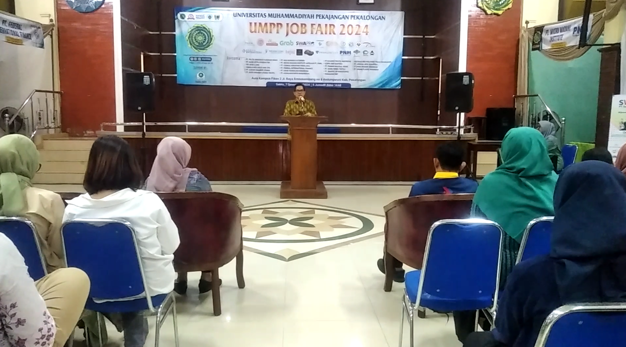 Job Fair Universitas Muhammadiyah Pekajangan Pekalongan Tahun 2024 Sukses Digelar