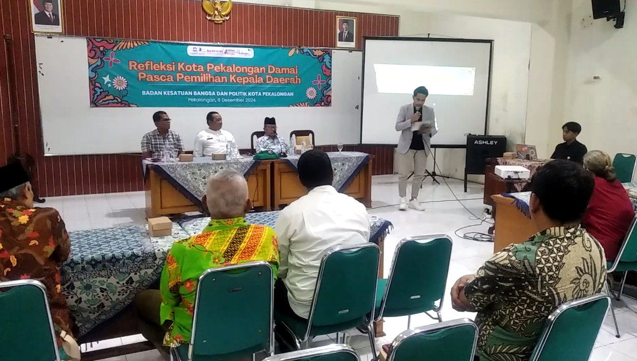 Refleksi Kota Pekalongan Damai Pasca Pemilihan Kepala Daerah 2024