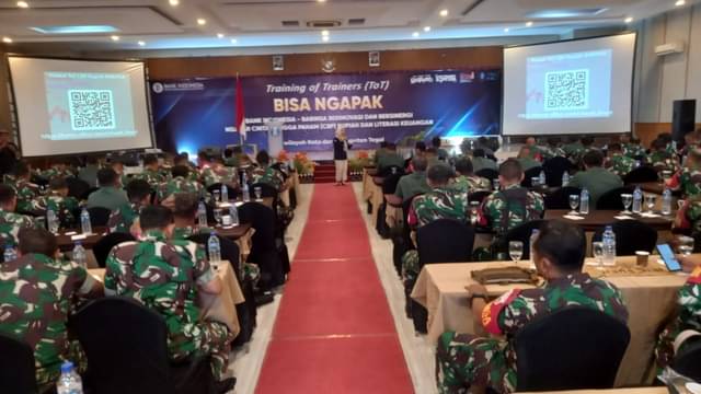 Sinergi Bank Indonesia dan Kodim 0712/Tegal Gelar Training of Trainer Babinsa CBP Rupiah
