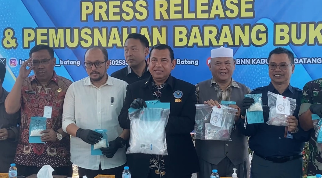 BNN Jateng Ungkap Kasus Narkotika Jenis Sabu Rp1,16 M Di Pekalongan, Bermodus Kapsul