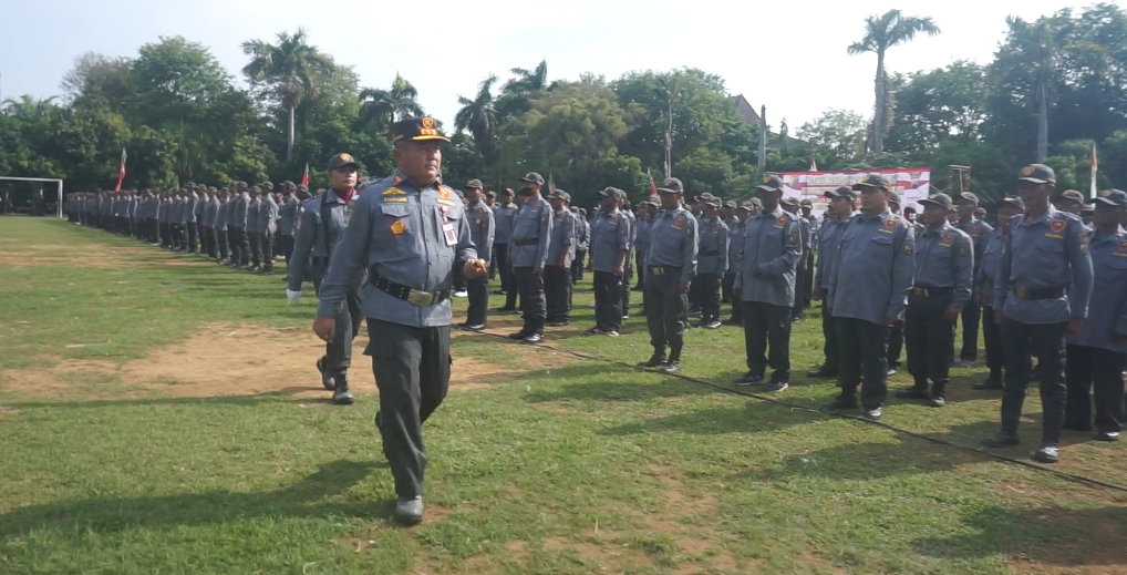 Ribuan Anggota Satlinmas Siap Jadi Ujung Tombak Pengamanan Di TPS Pilkada 2024