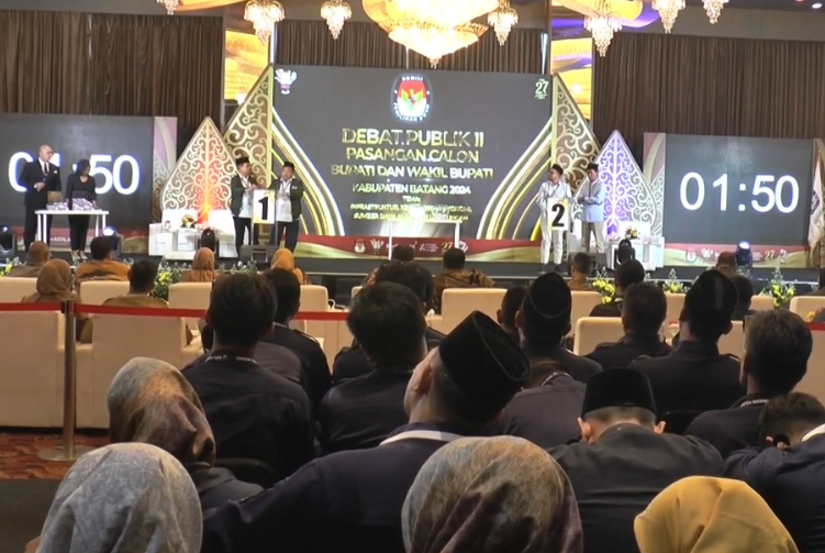 Debat Seru Tanpa Sorakan, Paslon Bupati Batang Bahas Ekonomi Dan Infrastruktur