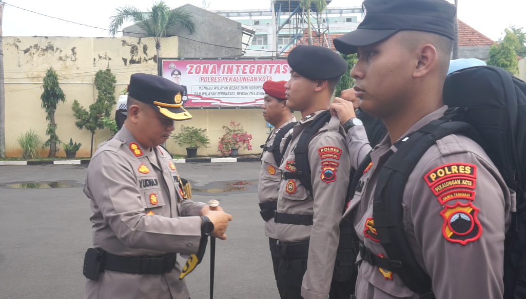 Polres Pekalongan Kota Tunjukkan Kesiapan Pengamanan Tps Pilkada Serentak 2024