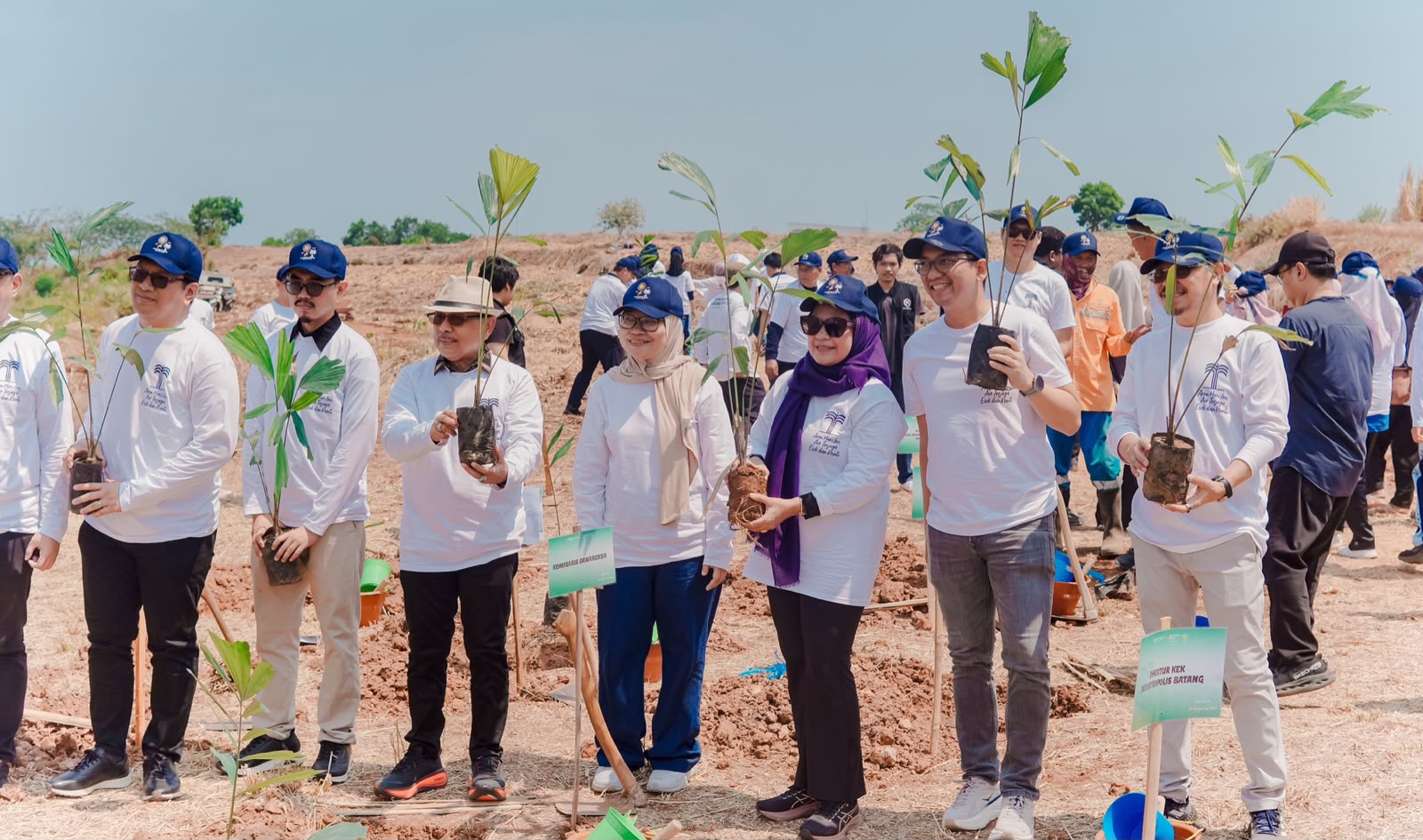 KEK Industropolis Batang Wujudkan Visi Green Industry Melalui Penanaman Ribuan Pohon Aren