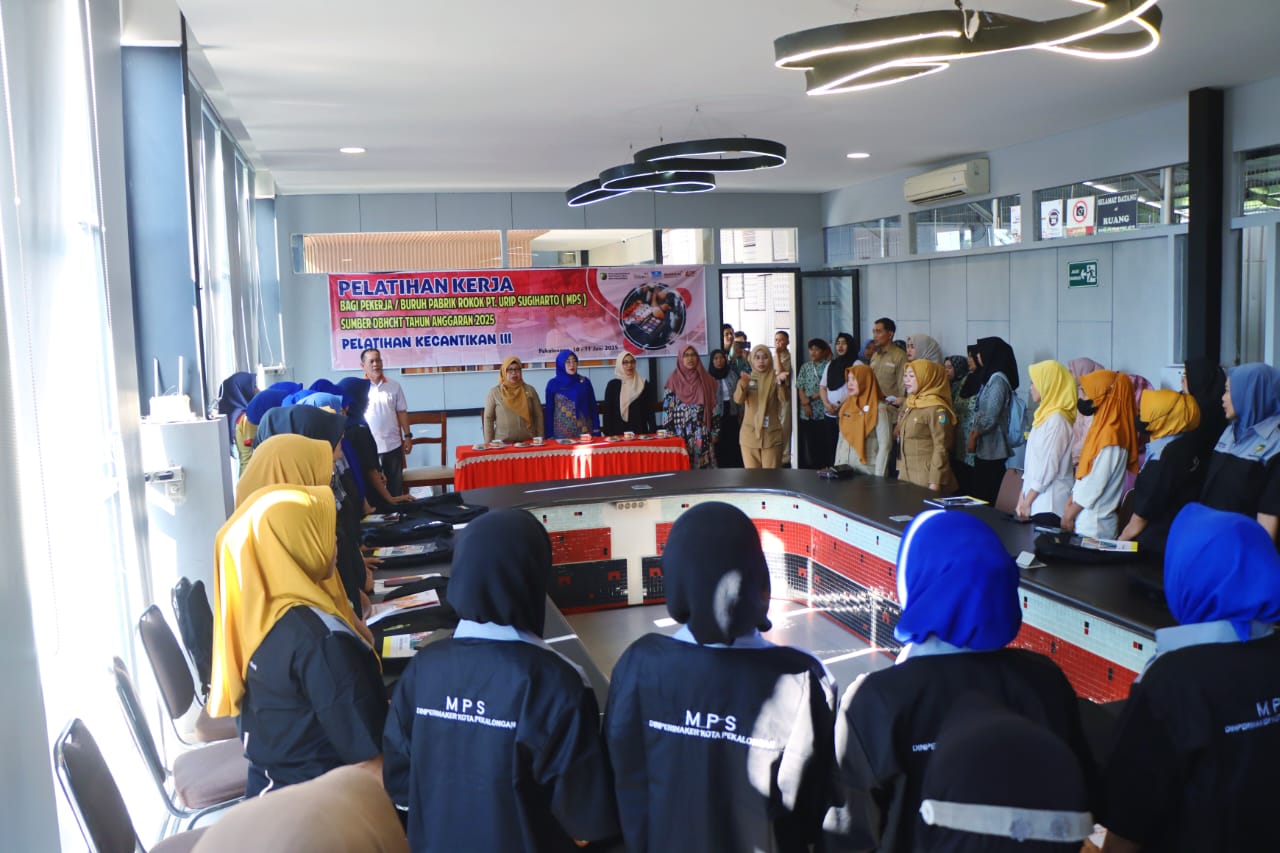 Dinperinaker Gelar Pelatihan Kewirausahaan di PT MPS