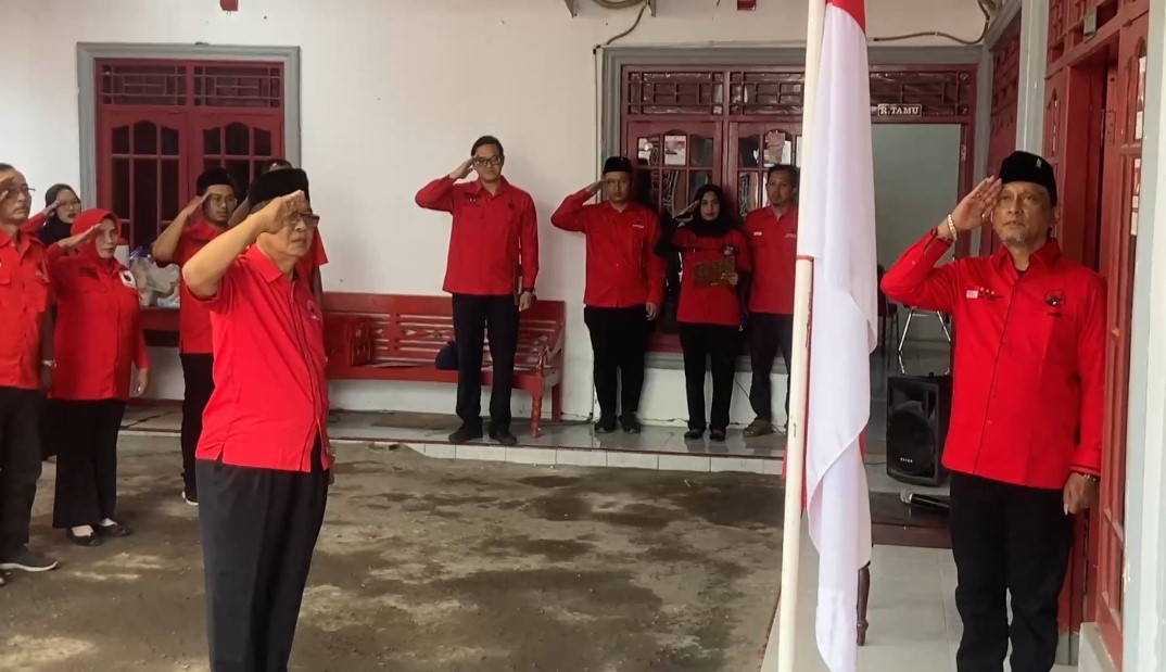 PDI Perjuangan Kota Pekalongan Gelar Upacara Hari Lahir Pancasila