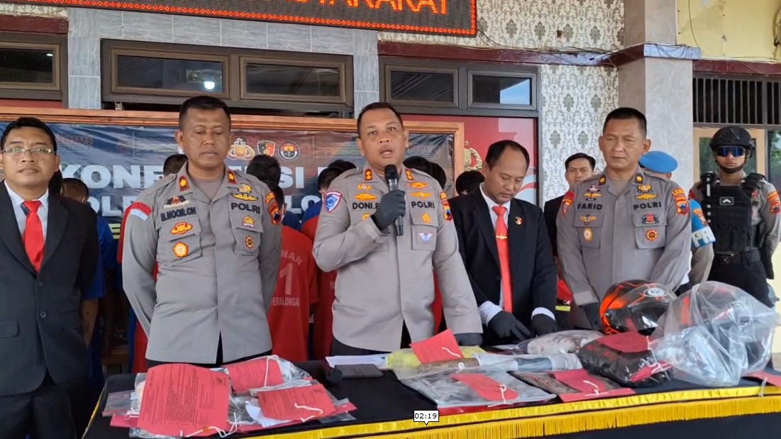 POLRES PEKALONGAN UNGKAP HASIL OPERASI AMAN CANDI 2025