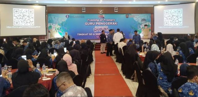 220 Guru SD & SMP Diikutsertakan dalam ToT CBP Rupiah di Tegal