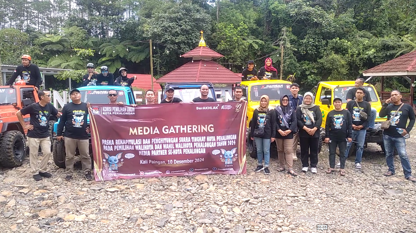 KPU Kota Pekalongan Gelar Media Gathering Pasca Rekapitulasi Suara Pemilihan Walikota dan Wakil Walikota 2024