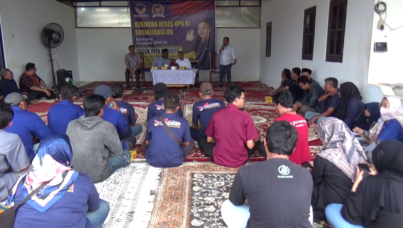 Sosialisasi UU ITE, Yoyok Riyo Sudibyo minta Masyarakat Bijak Bermedia Sosial