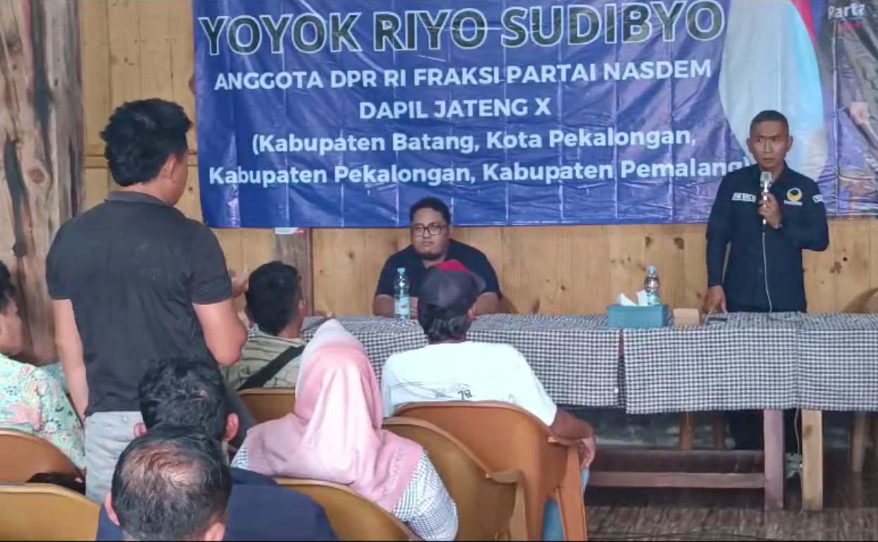 Sambangi Warga Batang, Yoyok Riyo Sudibyo Tampung Usulan Warga