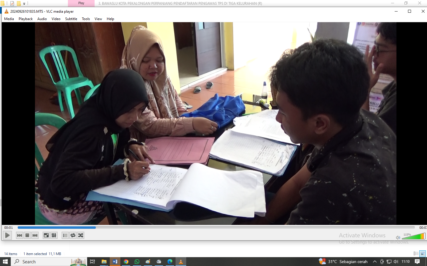 Bawaslu Kota Pekalongan Perpanjang Pendaftaran Pengawas TPS Di Tiga Kelurahan