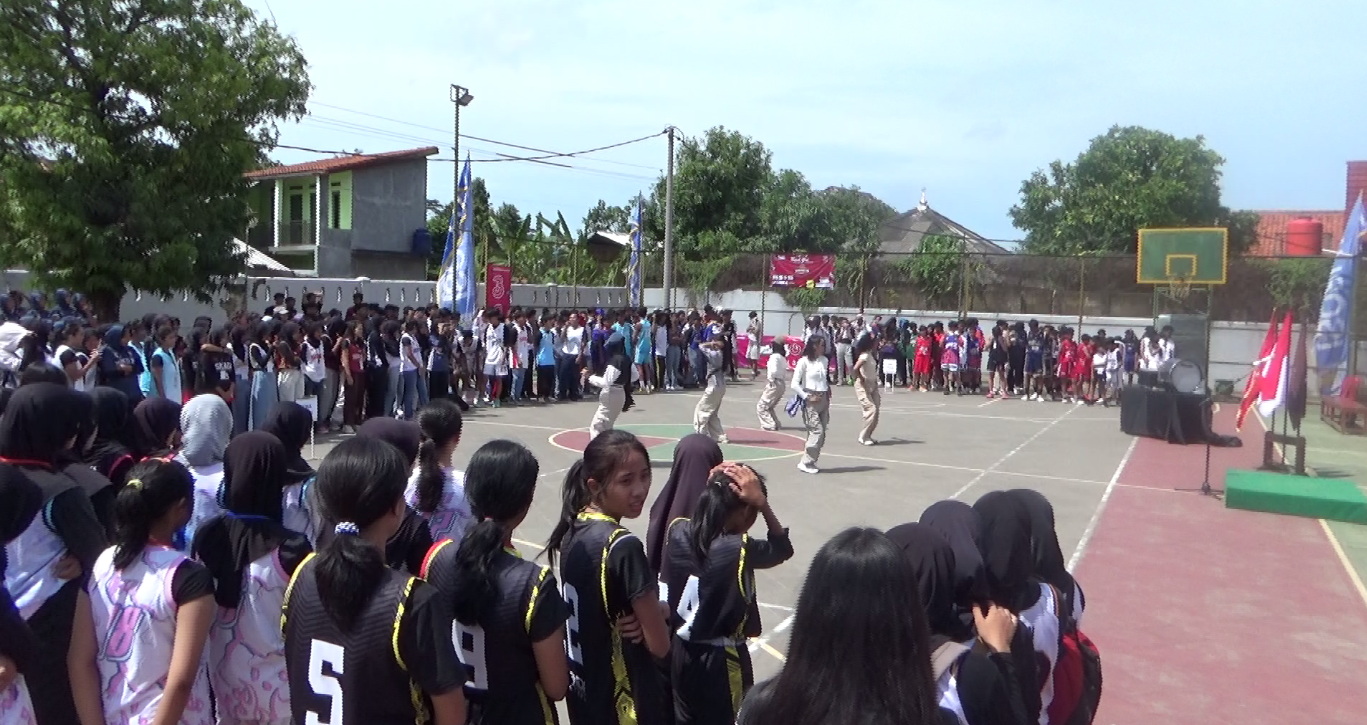 Mengawali Peringatan Dies Natalis ke-27, SMAN 4 Pekalongan Gelar Kompetisi Bola Basket