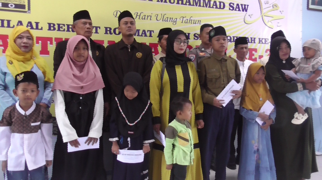 DPD Organisasi Shiddiqiyyah Kota Pekalongan santuni 19 anak yatim piatu dan dhuafa