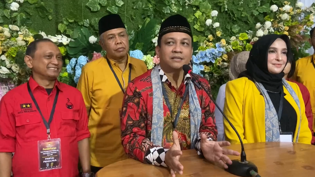 Aaf-Balgis Resmi Daftar Jadi Bakal Calon Walikota Ke Kpu