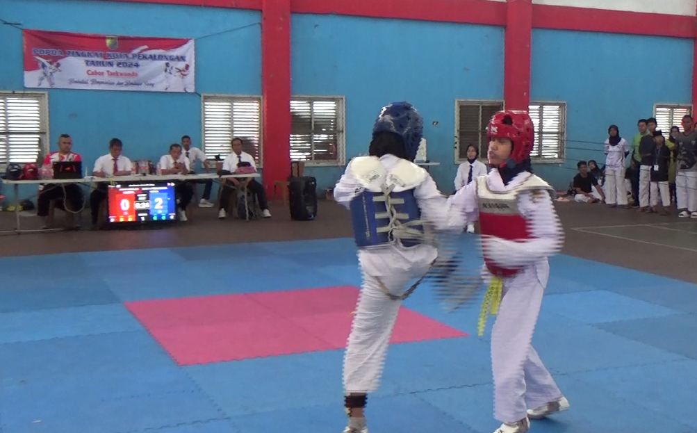 Popda Cabor Taekwondo Gunakan Protector Scoring System (PSS)