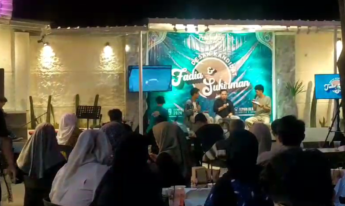 Desak Kandidat Fadia-Sukirman Disambut Antusias Anak Muda Kabupaten Pekalongan