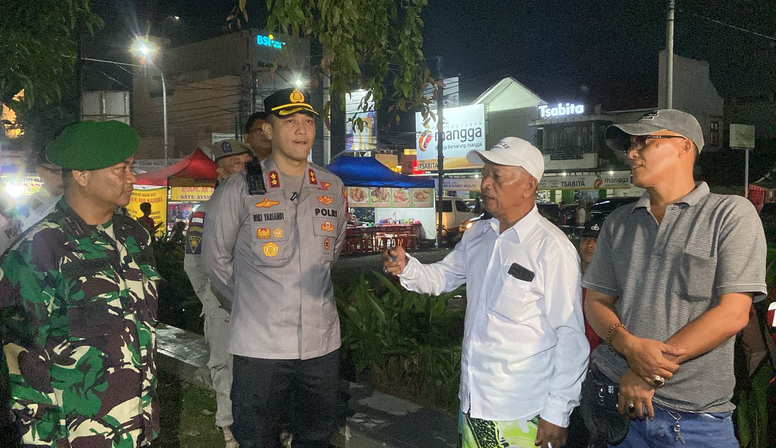 Berantas Premanisme. TNI, Polri Dan Satpol PP Sisi Titik Rawan Di Kota Pekalongan