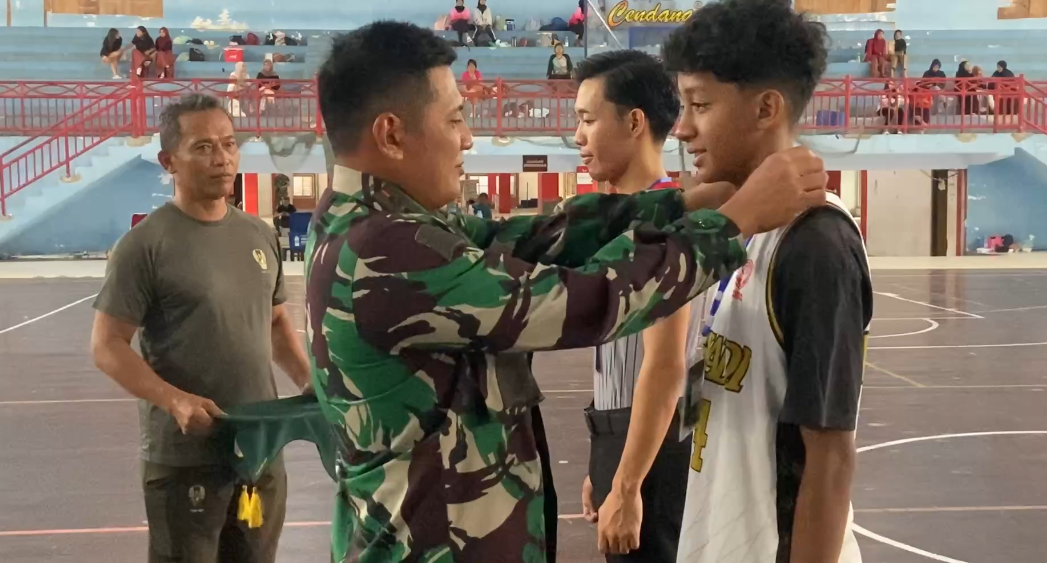 HUT Korem 071 Wijayakusuma, Kodim 0710 Pekalongan Gelar Tournament Bola Basket