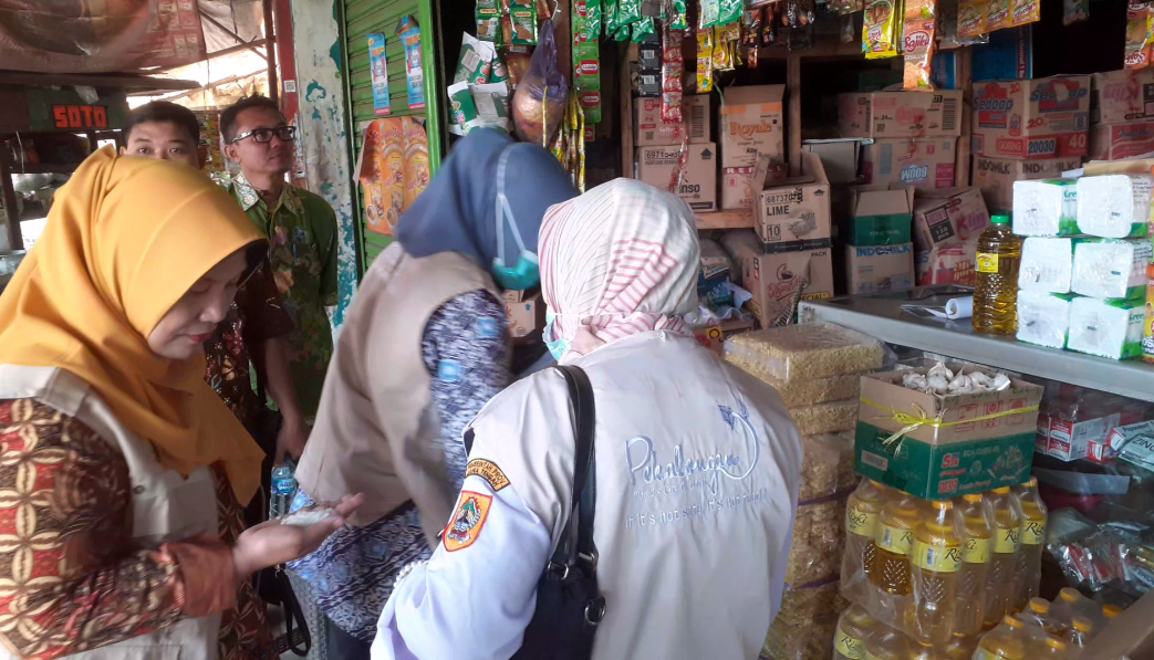Sidak 4 Pasar Tradisional, Tim JKPD Kota Pekalongan Jamin Keamanan Pangan Masyarakat
