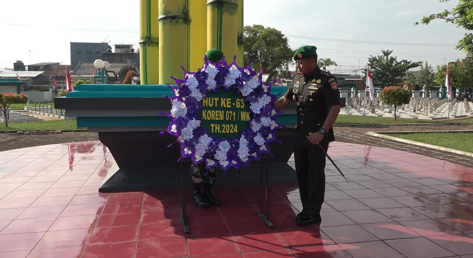 Hut Ke-63 Korem 071,Wijayakusuma Kodim Pekalongan Gelar Ziarah Rombongan