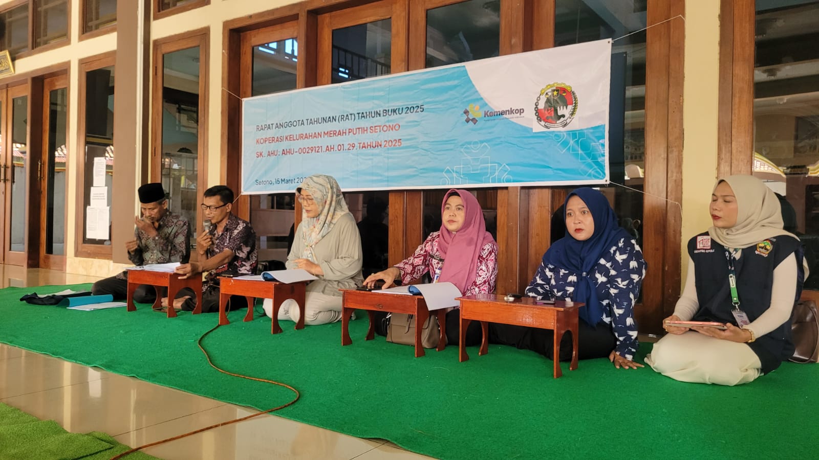 RAT Perdana Digelar, Anggota Koperasi Merah Putih Setono Tembus 301 Orang