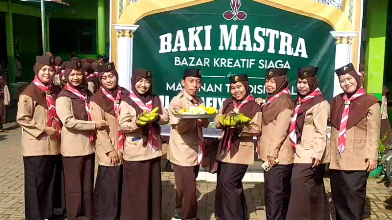 Pangkalan MIS Sidorejo Tirto Gelar Baki Mastra, Bazar Kreatif Siaga dan Makanan Tradisonal