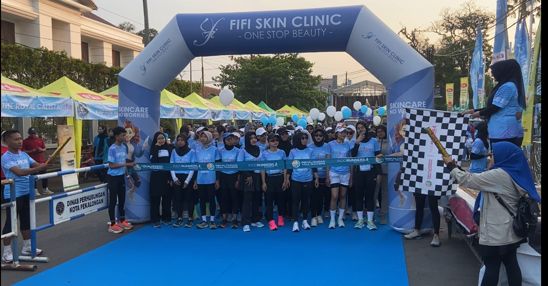 Ratusan Pelari Cantik Ikuti Women Run 5K Satu Dekade Fifi Skin Clinic