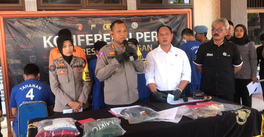 Polres Pekalongan Bongkar Bisnis Praktik Gas Elpiji Oplosan