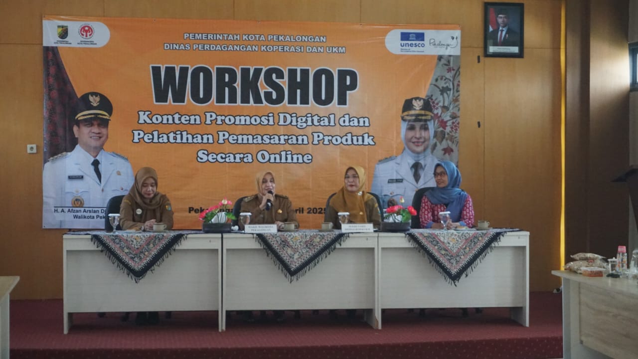 Dorong Digitalisasi, Pemkot Pekalongan Latih UMKM Promosi Lewat Konten Digital