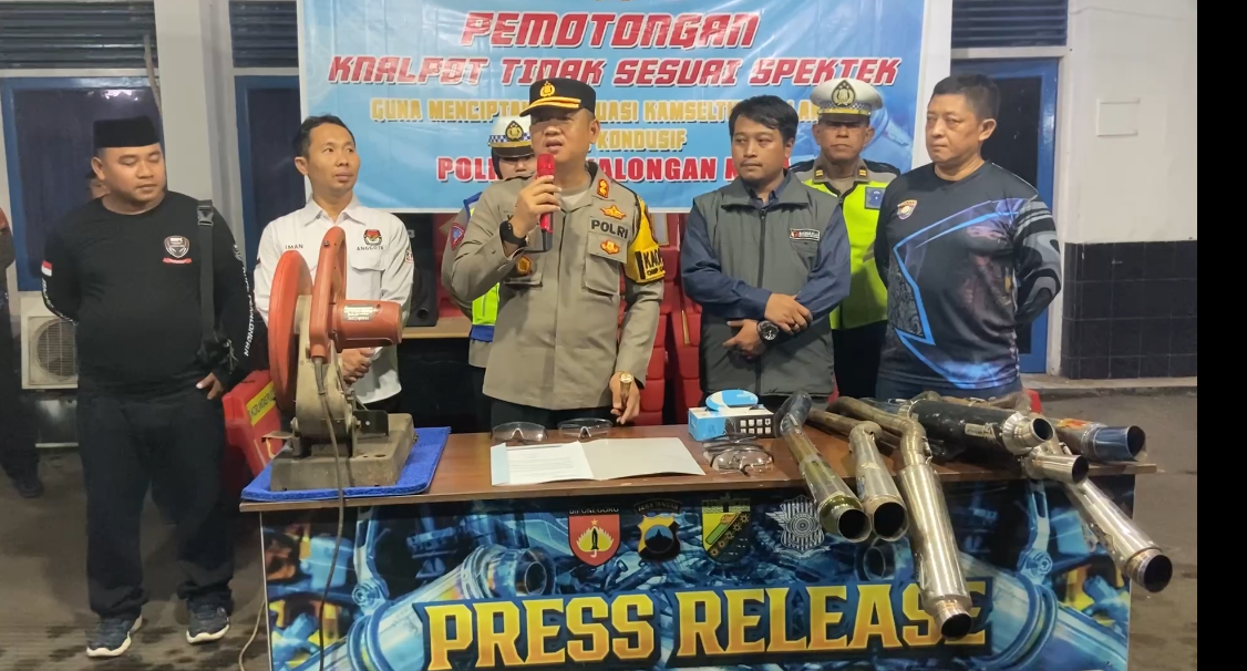 Jelang Pilkada 2024, Polres Pekalongan Kota Deklarasi Zero Knalpot Brong