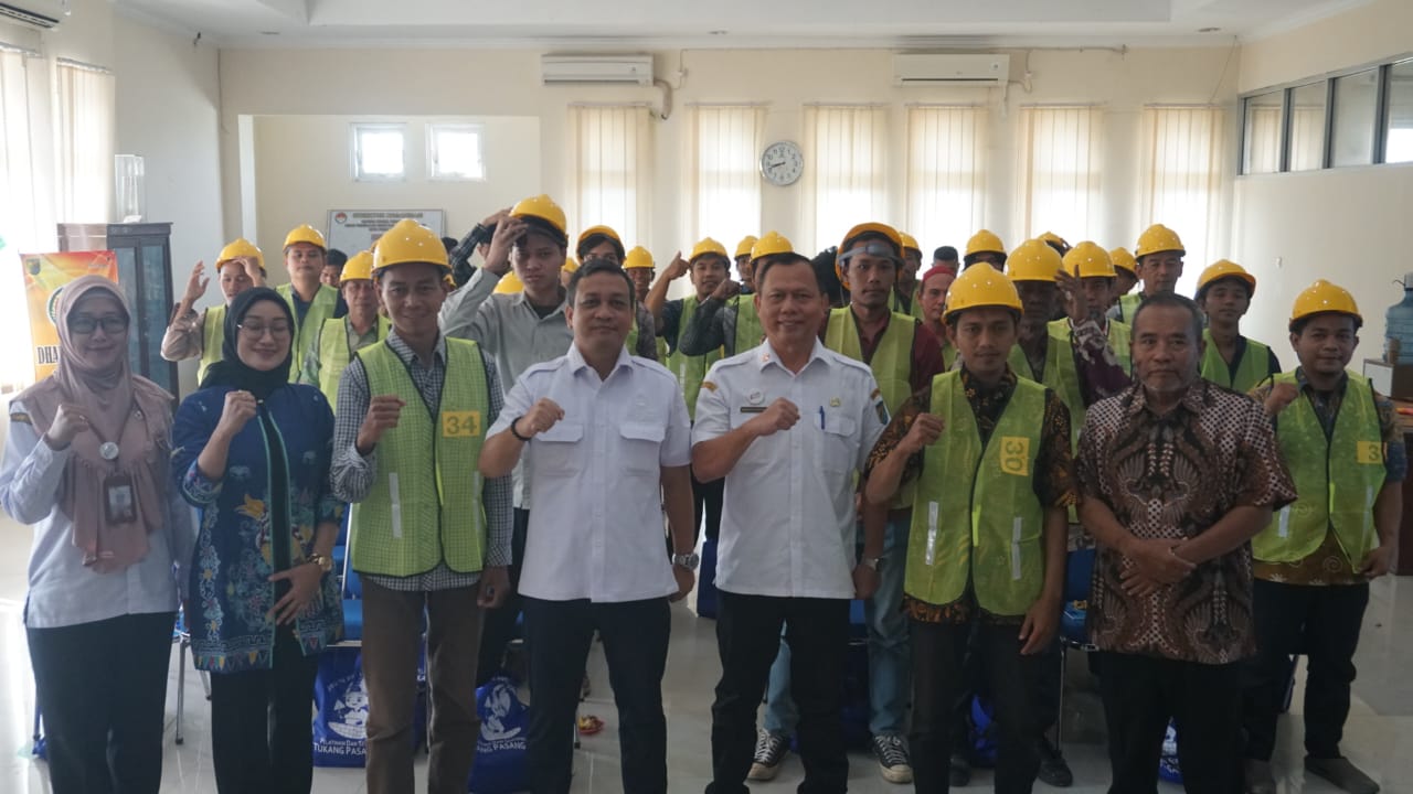 DPUPR Kota Pekalongan Gelar Pelatihan dan Sertifikasi Tukang Pasang Bata