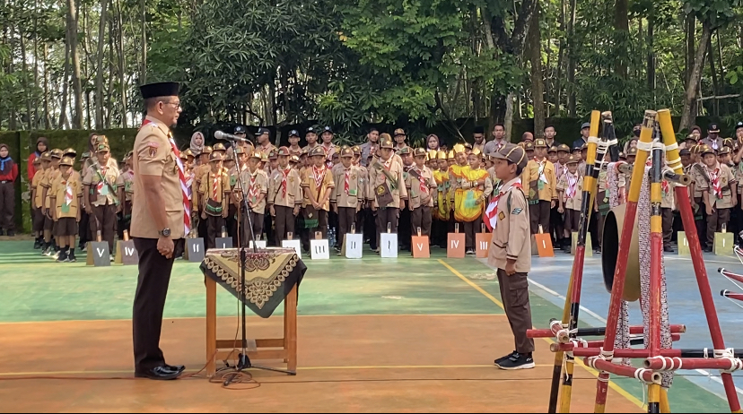 Gelar Pesta Siaga, Kwarran Kecamatan Bojong Tumbuhkan Jiwa Nasionalisme Generasi Bangsa