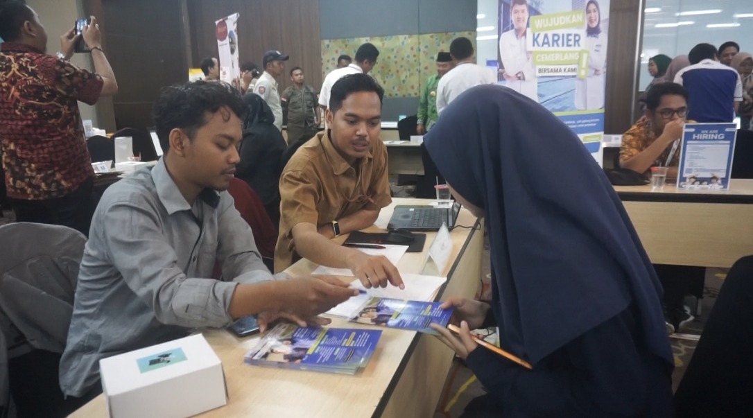 Meriah, Hari Pertama Job Fair 2024 Catat 906 Pelamar Kerja  