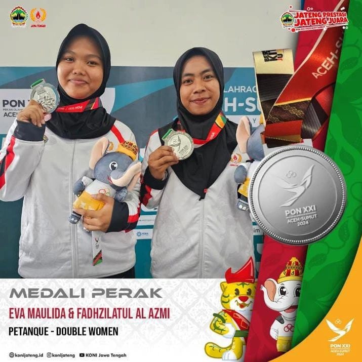 Atlet Pekalongan Berhasil Raih Medali PON Aceh Sumut