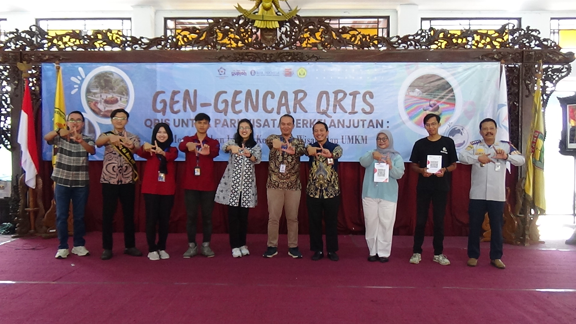GenBI Tegal Komisariat Unikal gencar sosialisasikan Qris