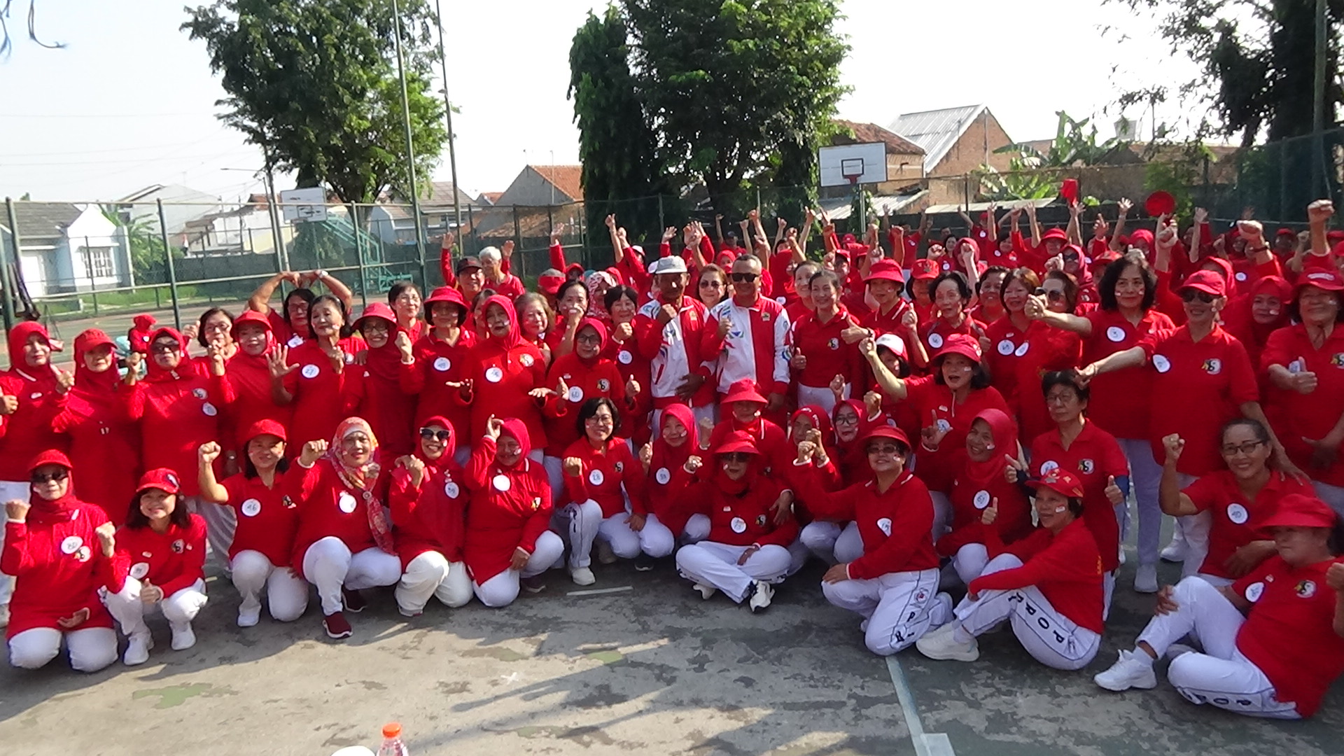 Meriahkan HUT RI ke 79, Sasana Senam Taichi Po An Tian gelar Senam dan Lomba-lomba