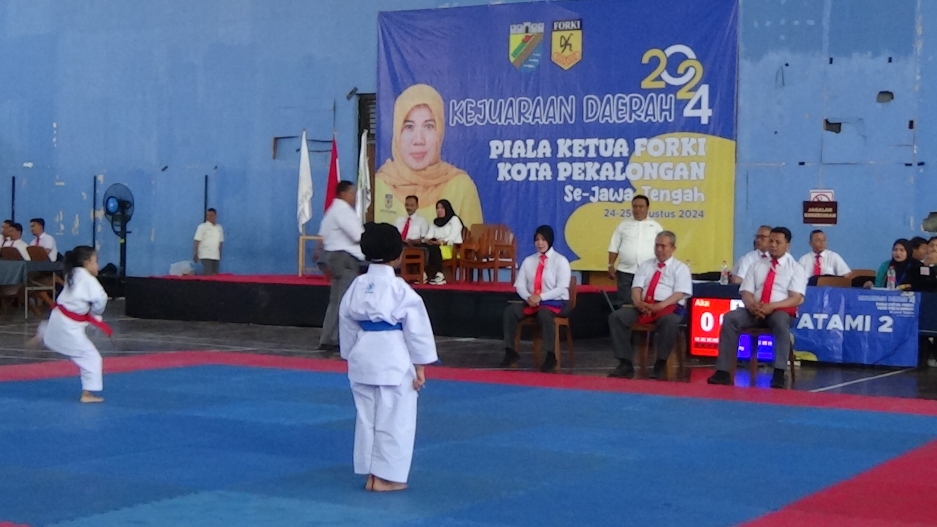 700 Atlet Karate Ikuti Kejuaraan Piala Ketua Forki Kota Pekalongan