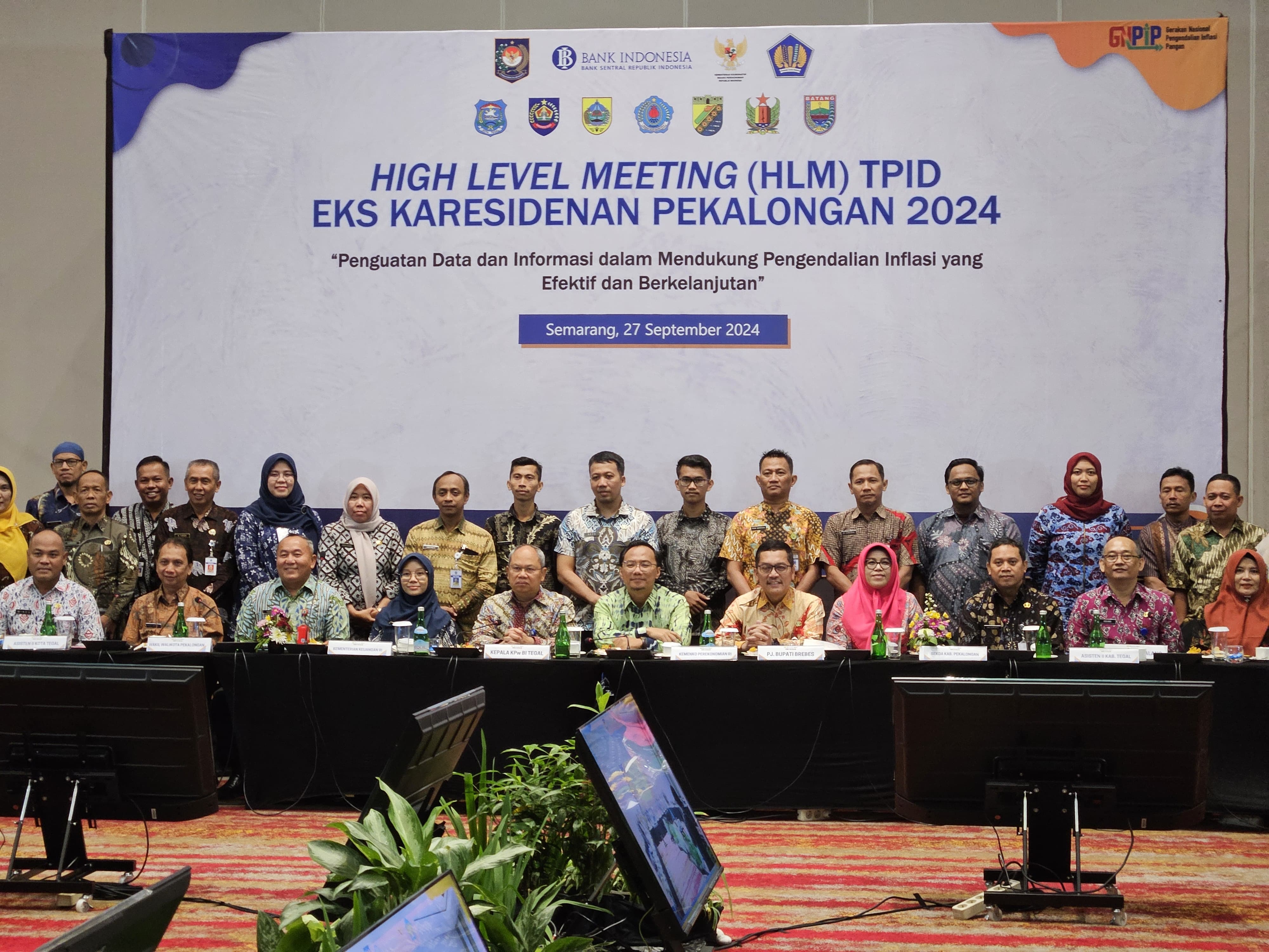 TPID di Wilayah Eks Karesidenan Pekalongan Sepakat untuk Melakukan Penguatan Data dan Informasi.