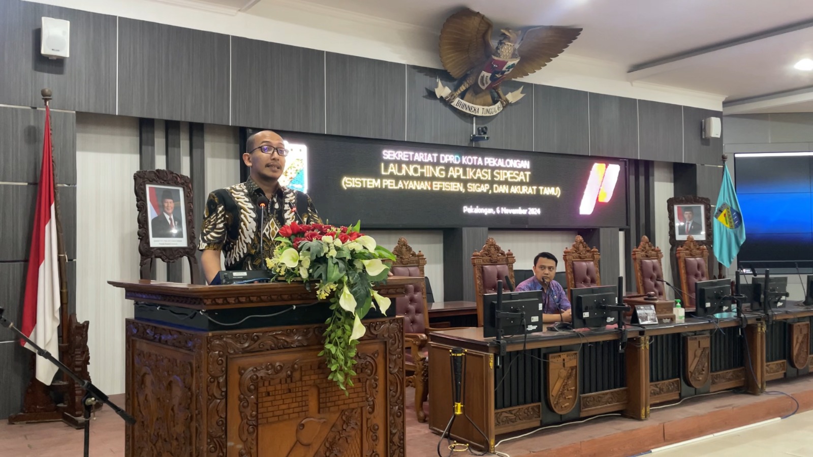Sekretariat DPRD Kota Pekalongan Launching inovasi SIPESAT
