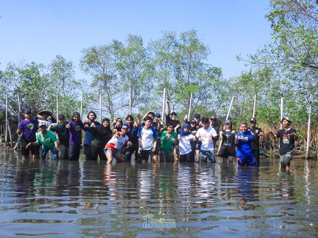 Bantuan Pembibitan untuk Mangrove Mulyorejo, Cegah Abrasi Pantai Utara dengan Mageri Segoro