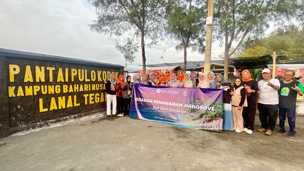 BI Tegal; Upaya Dorong Ekonomi Hijau untuk Mendukung Penurunan Emisi Karbon dan Mendukung Aktivitas Ekonomi Masyarakat