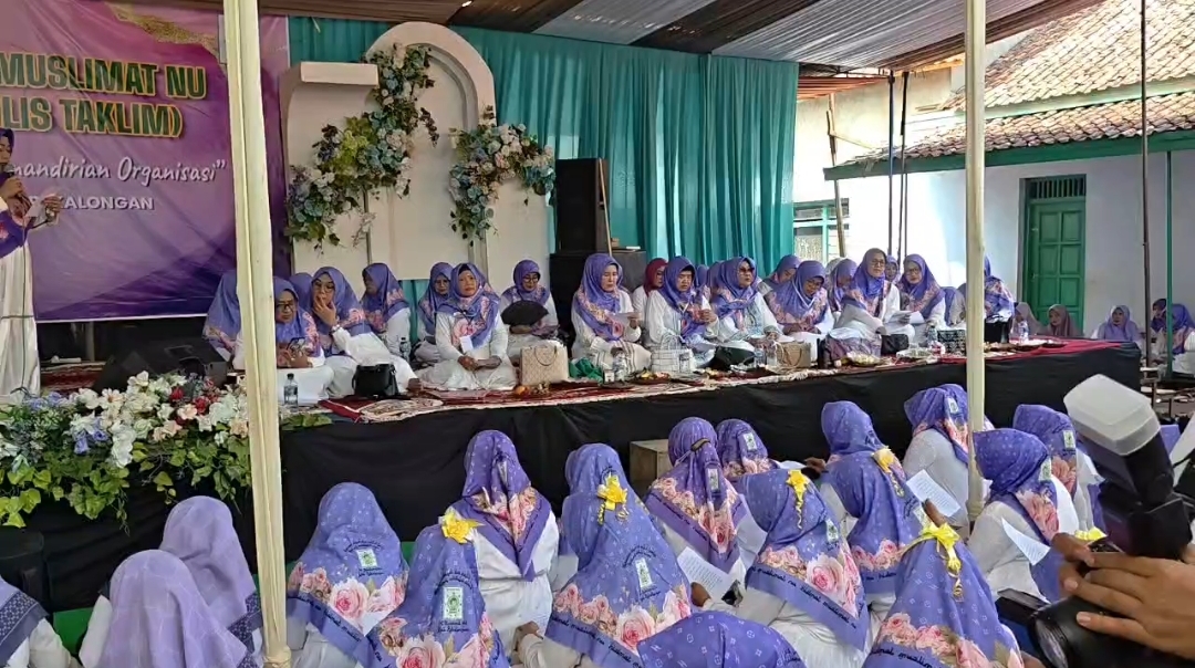 Pengajian Rutin Muslimat NU Kabupaten Pekalongan, Dorong Perempuan dalam Pembangunan Daerah