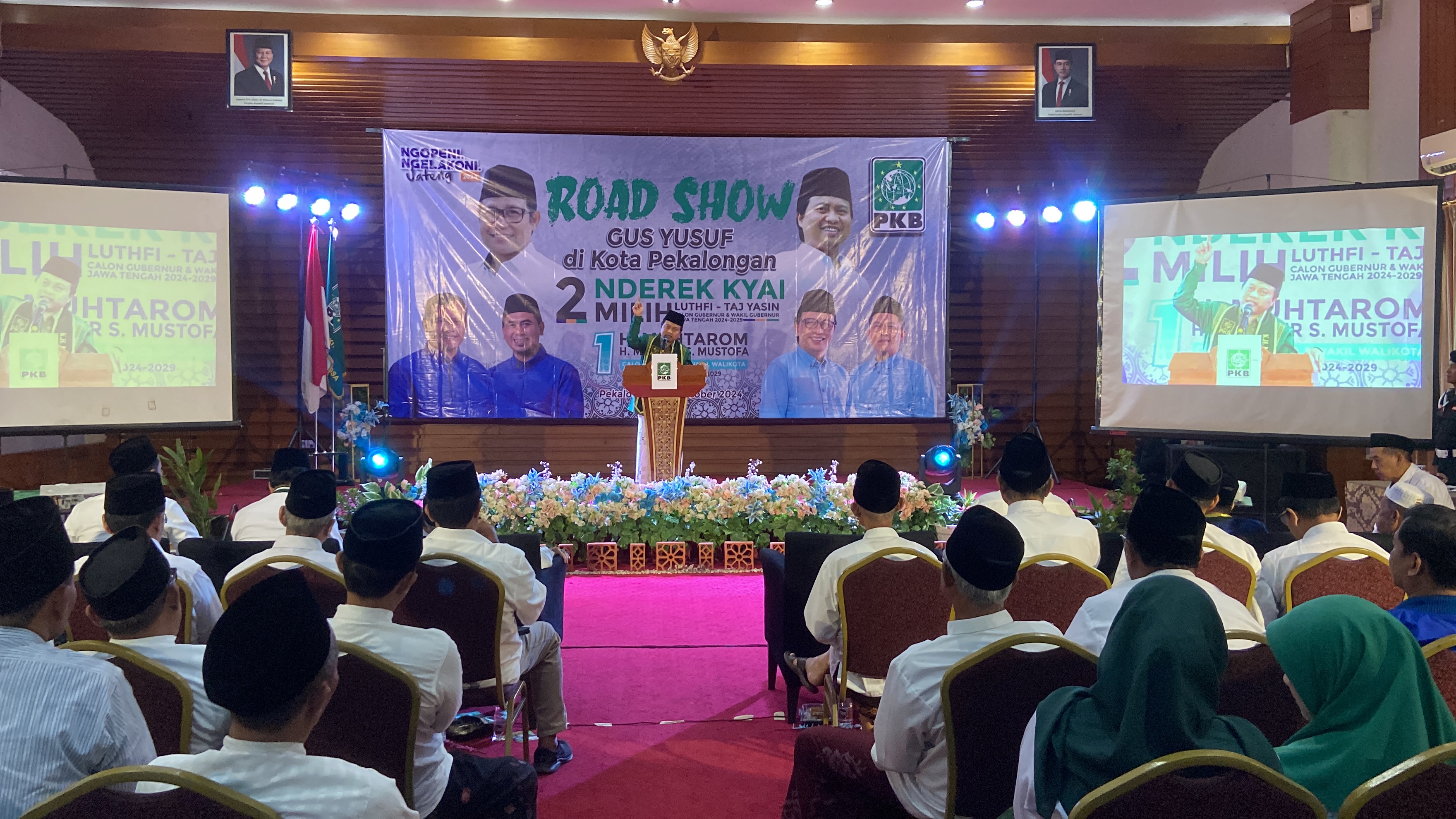 Roadshow Ke Kota Batik Gus Yusuf Semangati Kader PKB