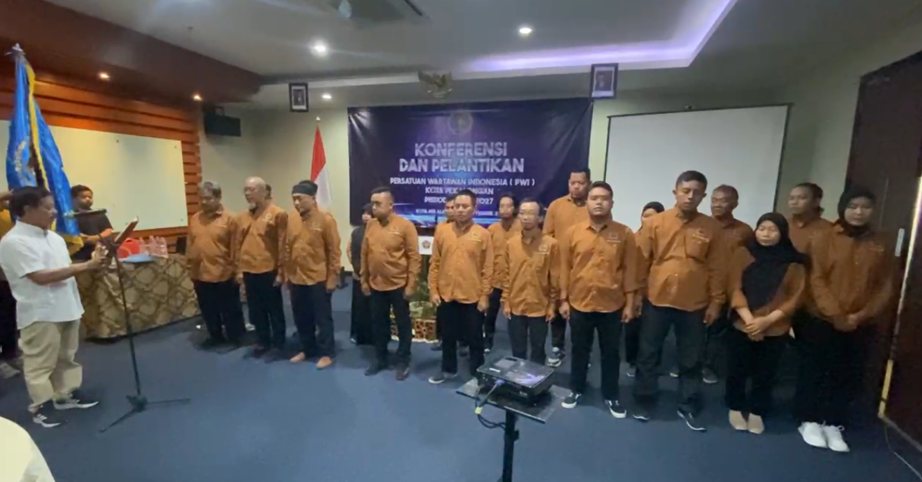 Perkuat Arus Informasi, Pengurus Pwi Kota Pekalongan Resmi Dilantik 